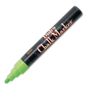 Uchida Yoko Co., Ltd 480SF4 Bistro Chalk Marker, Erasable, Fluorescent Green by Marvy