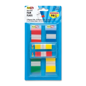 Redi-Tag Corporation 74113 Pop-Up Flags, Combo Pack, Assorted by Redi-Tag