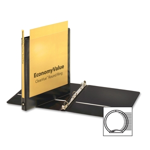 Pilot Corporation 90010 Round Ring Binder,Non-locking,5/8" Capacity,Black by Cardinal