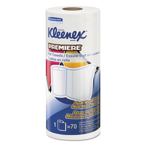 Kimberly-Clark Corporation 13964 Premiere Kitchen Roll Towels, White, 70/Roll, 24 Rolls/Carton by KIMBERLY CLARK