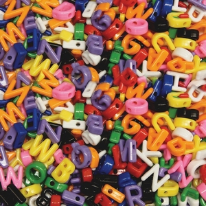 The Chenille Kraft Company 3253 Beads,Alphabet,288Pc by ChenilleKraft