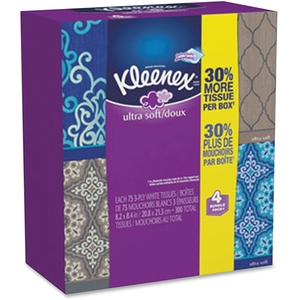 Kimberly-Clark Corporation 25830 Tissue,Facial,Ultra Soft by Kleenex