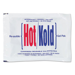 Reusable Hot/Cold Pack, 8.63" Long, White by ACME UNITED CORPORATION