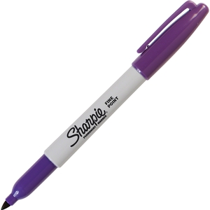 Sanford, L.P. 30038 Permanent Marker, Fine Point, Purple by Sharpie