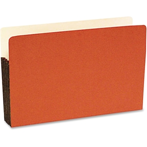 SJ Paper S76111 S J Paper Durable File Pocket, 5 1/4 Inch Expansion, 11 3/4 x 9 1/2, Legal, Red, 10/Box by SJ Paper