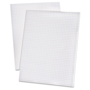 Tops Products 22002 2-Sided Quadrille Pads,Ruled 5x5Sq/Inch,50 Sht,8-1/2"x11",WE by Ampad