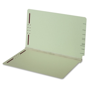 Tops Products 47725 Pressboard Folders, 25pt, Lgl, 3" Exp, 25/BX, Green by Globe-Weis