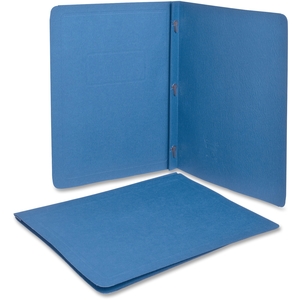 Panel/Border Report Cover,11"x8-1/2",Light Blue by Oxford