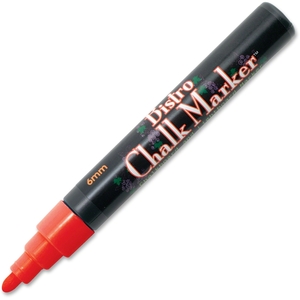 Uchida Yoko Co., Ltd 480S2 Bistro Chalk Marker,6mm Tip,Erasable,Water-based,Red by Marvy