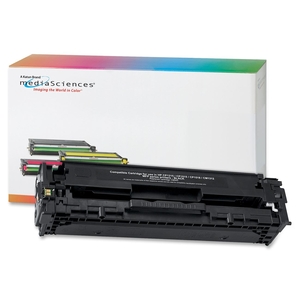 Toner Cartridge, 2000 Page Yield, Black by Media Sciences