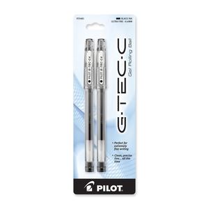 Pilot Corporation 35481 Gel Pen, Ultra Fine, 2/PK, Black by Pilot