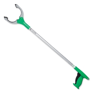 Unger NT080 Trigger Grip, 32", Magnetic Tip, Green/Silver by Unger