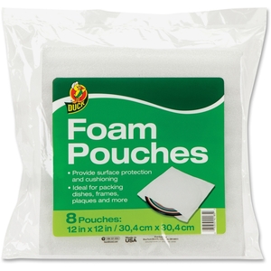 Pouches,Foam,12X12,8Pk by Duck