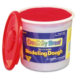 The Chenille Kraft Company 4074 Modeling Dough, Non-Toxic, 3.3 lbs, Red by ChenilleKraft