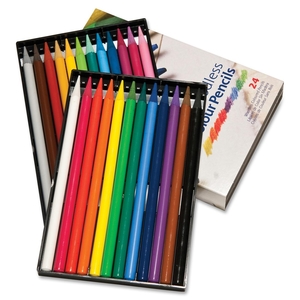 Chartpak, Inc FA875824 Woodless Colored Pencils, 24/PK, Assorted by Koh-I-Noor