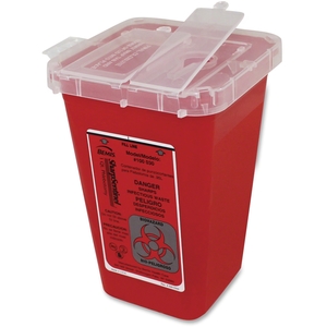 IMPACT PRODUCTS, LLC 7350 Sharps Container 1 Qt Red by Impact Products