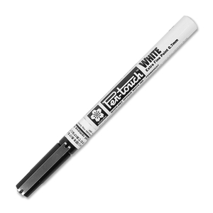 Business Source 42100 Paint Marker,X-Fine Point,Water/Fade Proof,Nontoxic,White by Sakura of America