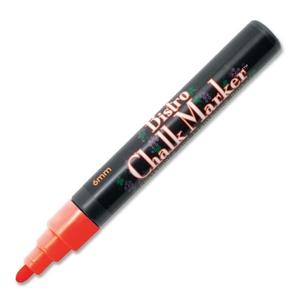 Uchida Yoko Co., Ltd 480SF2 Bistro Chalk Marker, Erasable, Fluorescent Red by Marvy