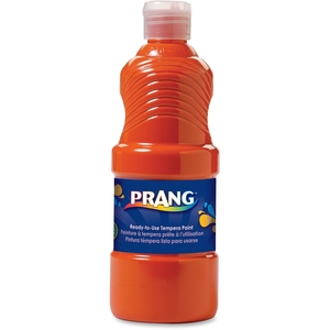 Saunders Mfg. Co. Inc 21602 Tempera Paint, Ready to Use, Nontoxic, 16 oz., Orange by Prang