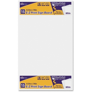 Geographics, LLC 46317 Sign Board, Ez Print,Wh by Geographics