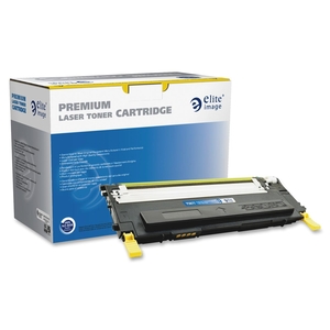 Elite Image 75877 Toner Cartridge, 1000 Page Yield, Yellow by Elite Image