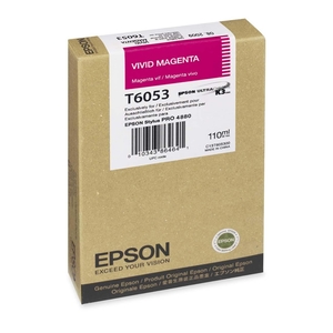 Epson Corporation T605300 Ink Cartridge, 110 ml, Vivid Magenta by Epson