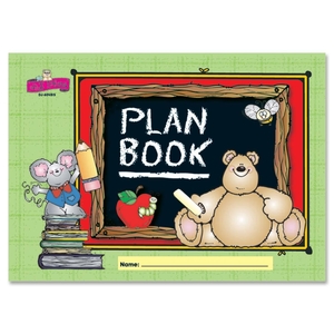 Plan/Record Book,42 Weeks of Planning Pages,96 Pages by Carson-Dellosa