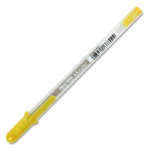 Sakura Color Products of America, Inc 38802 Gel Pen,Water/Fade Proof,1.0mm,Med. Line,Metallic Gold by Sakura of America