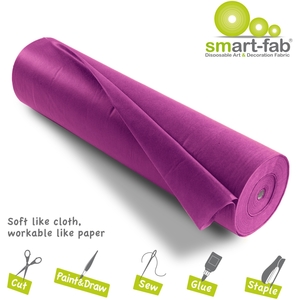 Smart-Fab 1U383660043 Fabric Rolls, 36"x600, Dark Purple by Smart-Fab