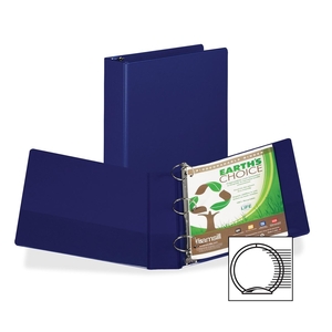 SAMSILL CORPORATION 19962 Round Ring Storage Binder, 2" Capacity, Blue by Samsill