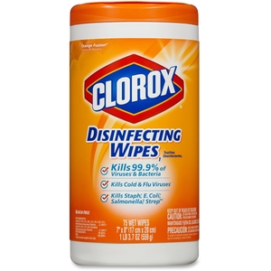 The Clorox Company 01686 Wipe,Dsinfct,Orange Fusion by Clorox