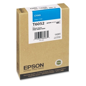 Epson Corporation T605200 Ink Cartridge, 110 ml, Cyan by Epson