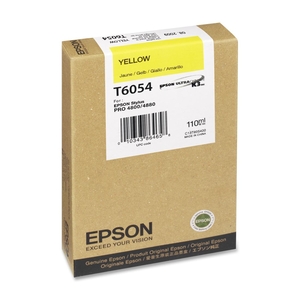 Epson Corporation T605400 Ink Cartridge, 110 ml, Yellow by Epson