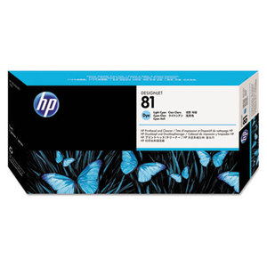 Hewlett-Packard C4954A C4954A (HP 81) Printhead & Cleaner, Light Cyan by HEWLETT PACKARD COMPANY