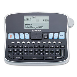 LabelManager 360D, 2 Lines, 2 4/5w x 7 19/25d x 5 9/10h by DYMO