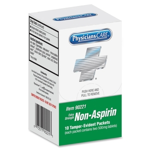 Tops Products 90221 First Aid Refills, Non-Aspirin, 2/PK, 10/BX by PhysiciansCare