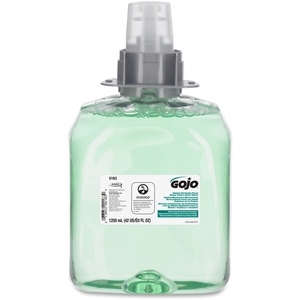 Gojo Industries, Inc 5163-03 GOJO Green Certified Foam Hand, Hair & Body Wash 1250 mL Refill by Gojo