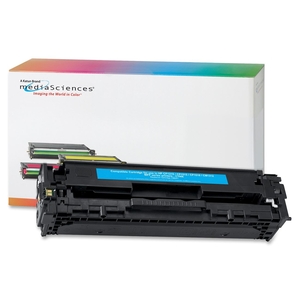 Media Sciences International 39826 Toner Cartridge, 1300 Page Yield, Cyan by Media Sciences