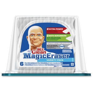 Procter & Gamble 80393 Eraser,Variety Pk,6 Ct by Mr. Clean