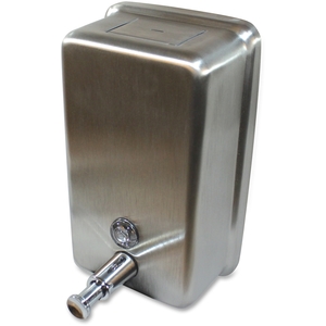 Dispenser,Soap,Ss,40Oz by Genuine Joe