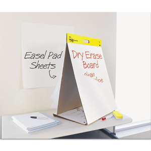 3M 563 DE Dry Erase Tabletop Easel Unruled Pad, 20 x 23, White, 20 Sheets by 3M/COMMERCIAL TAPE DIV.