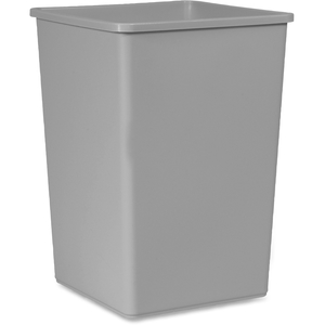 Newell Rubbermaid, Inc 3958GY Square Container, 35 Gallon, Indoor/Outdoor, Gray by Rubbermaid