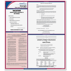 TFP Data Systems E10GA Georgia State Labor Law Poster, Multi by TFP ComplyRight