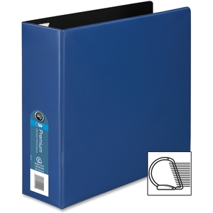 ACCO Brands Corporation W87610PP1 Binder, D-Ring, Locking, 3"Cap, 11"x8-1/2", Blue by Wilson Jones