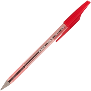 Pilot Corporation 37711 Ballpoint Pen, Refillable, Medium Point, Red by Pilot