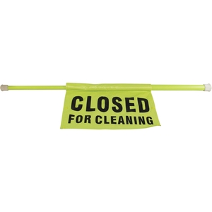 IMPACT PRODUCTS, LLC 9175I Saftey Pole, Closed-For-Cleaning, 30-44, Fl/Green by Impact Products