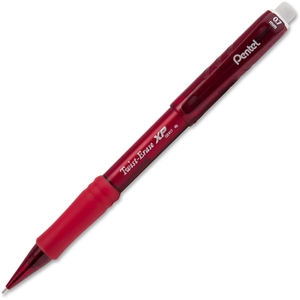 PENTEL OF AMERICA QE417B Mechanical Pencil,Refillable Lead/Eraser,.7mm,Red by Pentel