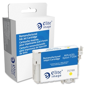 Elite Image 75788 Remanufactured Ink Cartridge, 395 Page Yield, Yellow by Elite Image