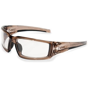 Honeywell International, Inc S2960XP Hypershock Safety Eyewear, Sport-Inspired, Brown by Uvex