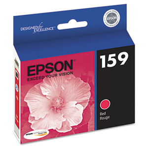 Epson Corporation T159720 T159720 High-Gloss Ink, Red by EPSON AMERICA, INC.